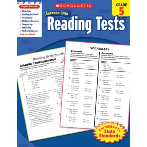 Scholastic Success with Reading Tests
