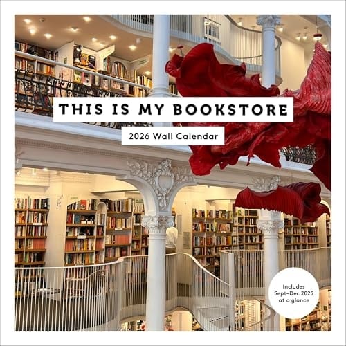 This Is My Bookstore 2026 Wall Calendar