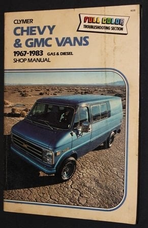 Chevy & GMC Vans 1967-1981 Shop Manual
