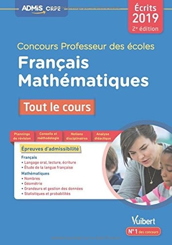 Français et Mathématiques Concours professeur des écoles Tout le cours