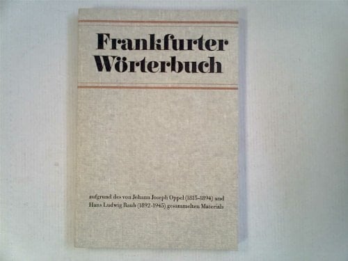 Frankfurter Wörterbuch