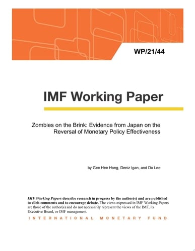 Zombies on the Brink: Evidence from Japan on the Reversal of Monetary Policy Effectiveness