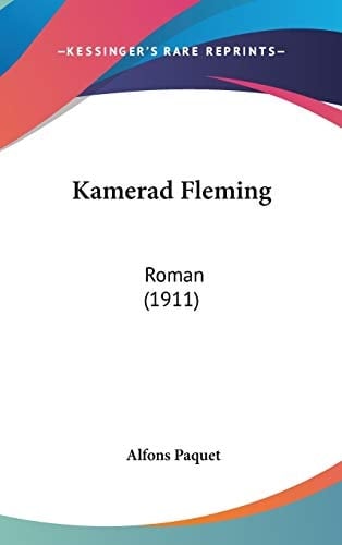 Kamerad Fleming: Roman (1911) (German Edition)