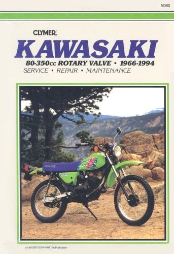 Clymer Kawasaki 80-350cc Rotary Valve, 1966-1994