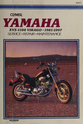 Clymer Yamaha XV700-1100 Virago, 1981-1997, XV535 Virago, 1987-1997