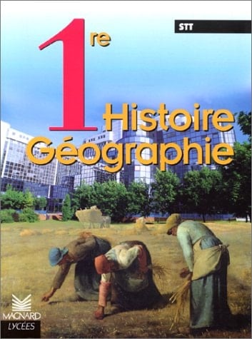 Histoire, géographie, 1re STT