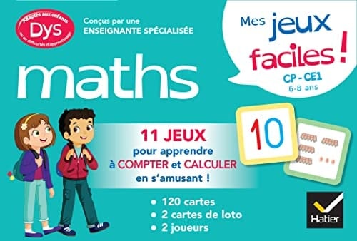 Mes jeux de maths facile ! CP-CE1
