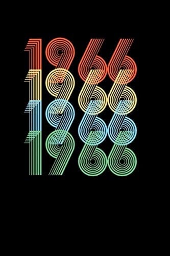 1966 Birthday Journal Book: 1966 Birthday Journal Book