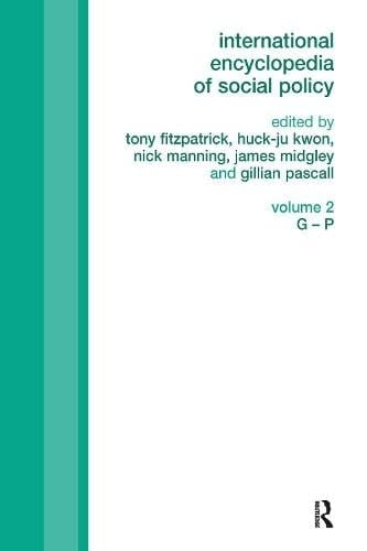 International Encyclopedia of Social Policy: G-P