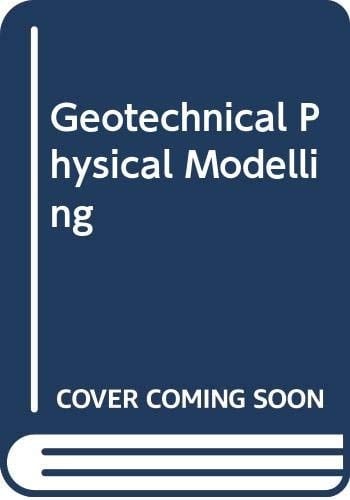 Geotechnical Physical Modelling
