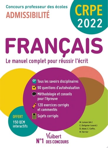 CRPE - Concours Professeur des écoles - Français