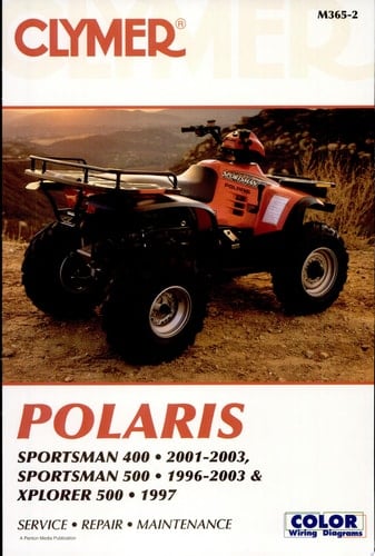 Polaris, Sportsman 400 and 500 4x4, 1996-2003 and Xplorer 500 4x4, 1997-2003