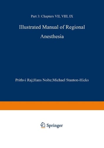 Illustrated Manual of Regional Anesthesia Part 3: Transparencies 43–62