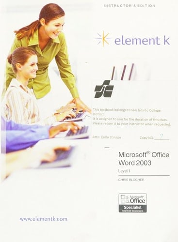Microsoft Office Word 2003