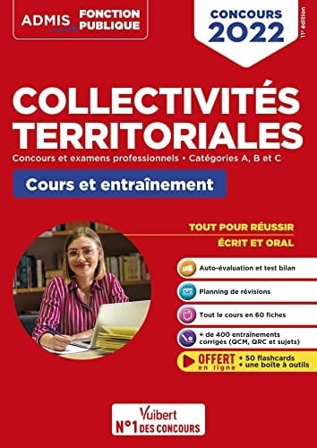 Collectivités territoriales, Cours et entraînements Concours et examens professionnels - Catégories A, B et C