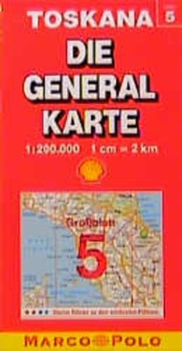 Generalkarte 1:200000 Toskana