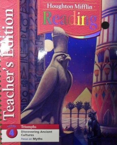 Houghton Mifflin Reading Teacher's Edition Level 6 Theme 4 2005
