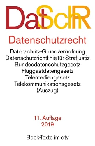 Datenschutzrecht Textausgabe