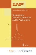 Nonextensive Statistical Mechanics and Its Applications