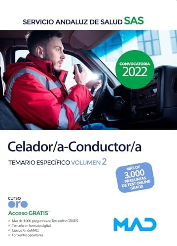 Celador/a-Conductor/a del Servicio Andaluz de Salud. Temario específico volumen 2