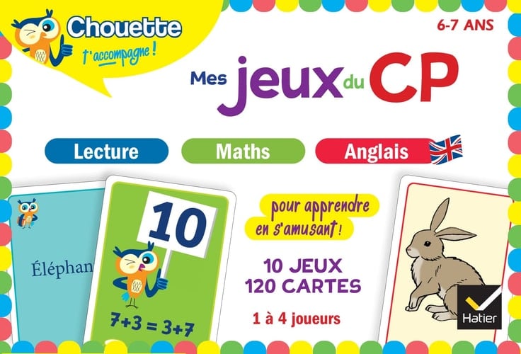 Mes jeux du CP Lecture, maths, anglais