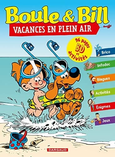 Vacances en plein air 96 pages BD et activités