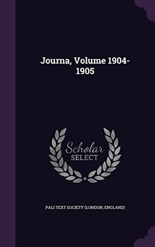 Journa, Volume 1904-1905