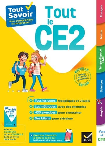 Tout le CE2 Avec le Guide parents détachable
