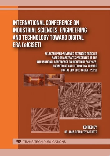 International Conference on Industrial Sciences, Engineering and Technology toward Digital Era (eICISET)