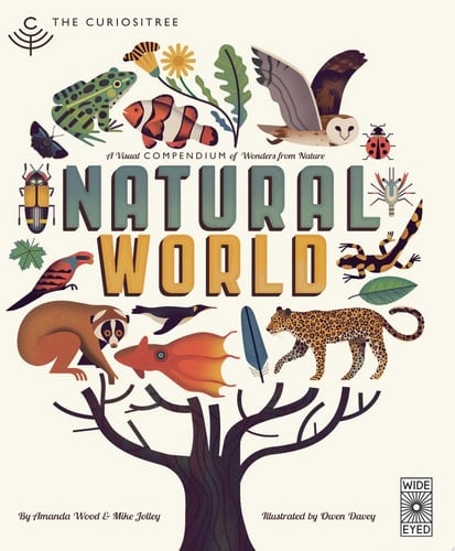 Curiositree: Natural World A Visual Compendium of Wonders from Nature - Jacket unfolds into a huge wall poster!
