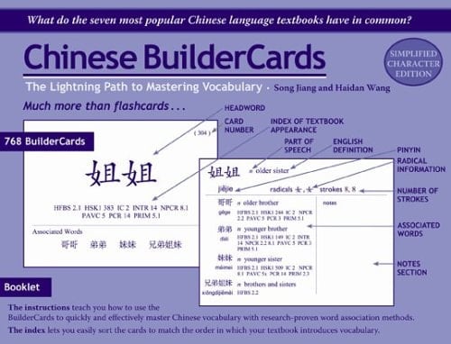 Chinese Buildercards The Lightning Path to Mastering Vocabulary
