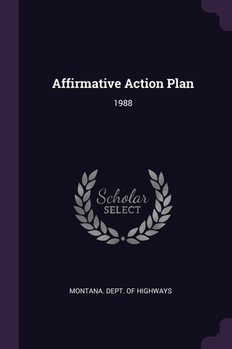 Affirmative Action Plan 1988
