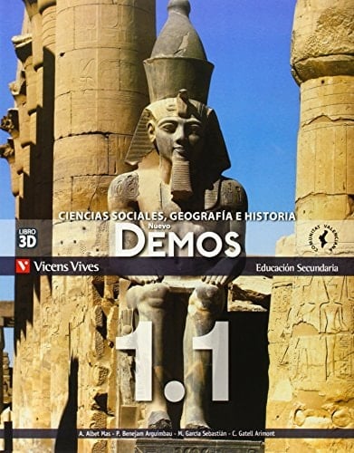Nuevo demos 1, Comunitat Valenciana ciencias sociales, geografía e historia : Educación Secundaria : Libro 3D