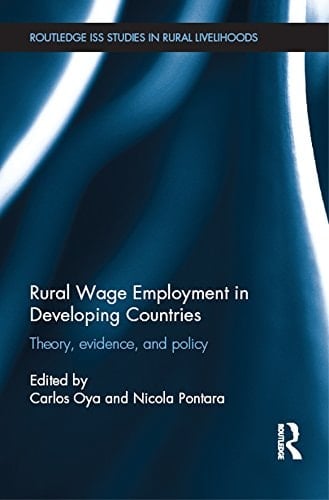 Rural Wage Employment in Developing Countries Theory, Evidence and Policy