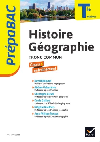 Prépabac - Histoire-Géographie Tle générale - Bac 2026