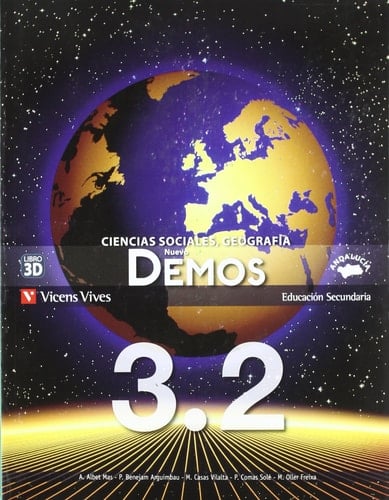 Nuevo demos 3, Andalucía - ciencias sociales, geografía : Educación Secundaria : Libro 3D