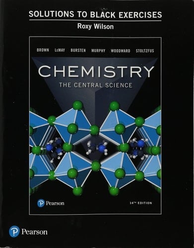 Student Solutions Manual (Black Exercises) for Chemistry The Central Science