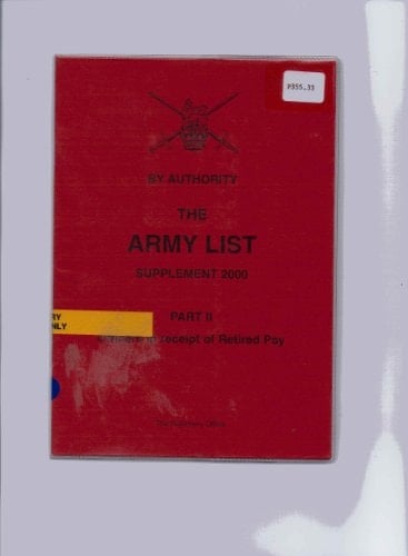 The Army List, 2000