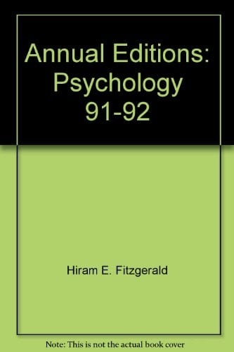 Annual Editions Psychology, 91-92