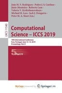 Computational Science - ICCS 2019 19th International Conference, Faro, Portugal, June 12-14, 2019, Proceedings, Part V