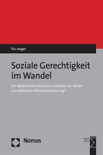 Soziale Gerechtigkeit im Wandel