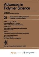 Mechanisms of Polyreactions — Polymer Characterization