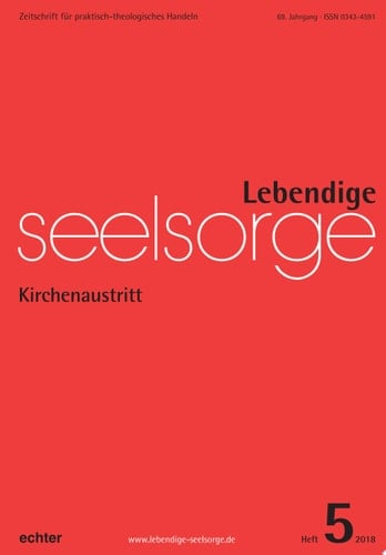 Lebendige Seelsorge 5/2018 Kirchenaustritt