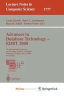 Advances in Database Technology - EDBT 2000 7th International Conference on Extending Database Technology Konstanz, Germany, March 27-31, 2000 Proceedings