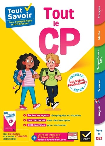 Tout le CP Avec le Guide parents détachable