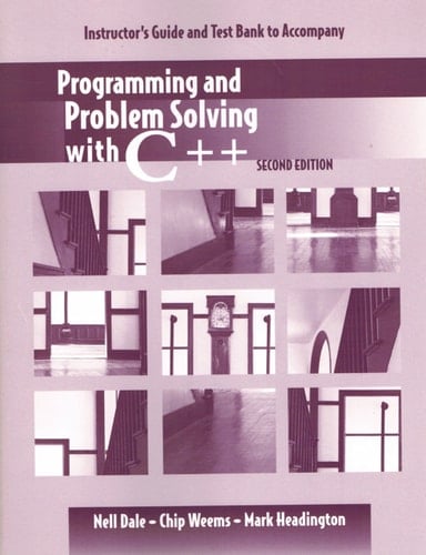 C++ Instructor's Guide