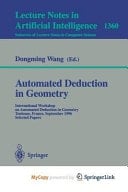 Automated Deduction in Geometry