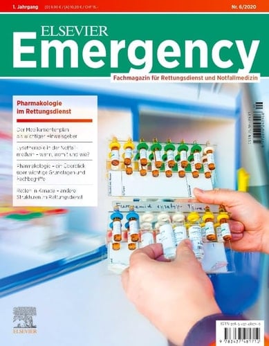 Elsevier Emergency. Pharmakologie im Rettungsdienst. 6/2020 Fachmagazin für Rettungsdienst und Notfallmedizin