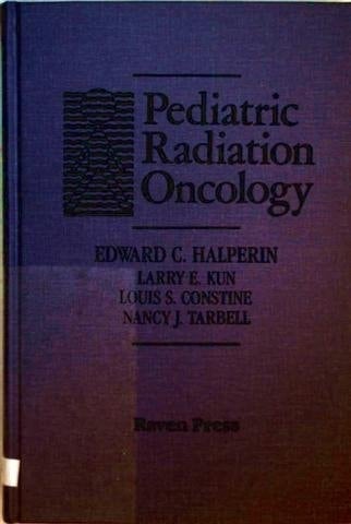 Pediatric Radiation Oncology