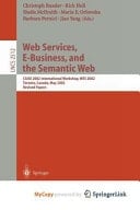 Web Services, E-Business, and the Semantic Web CAiSE 2002 International Workshop, WES 2002, Toronto, Canada, May 27-28, 2002, Revised Papers